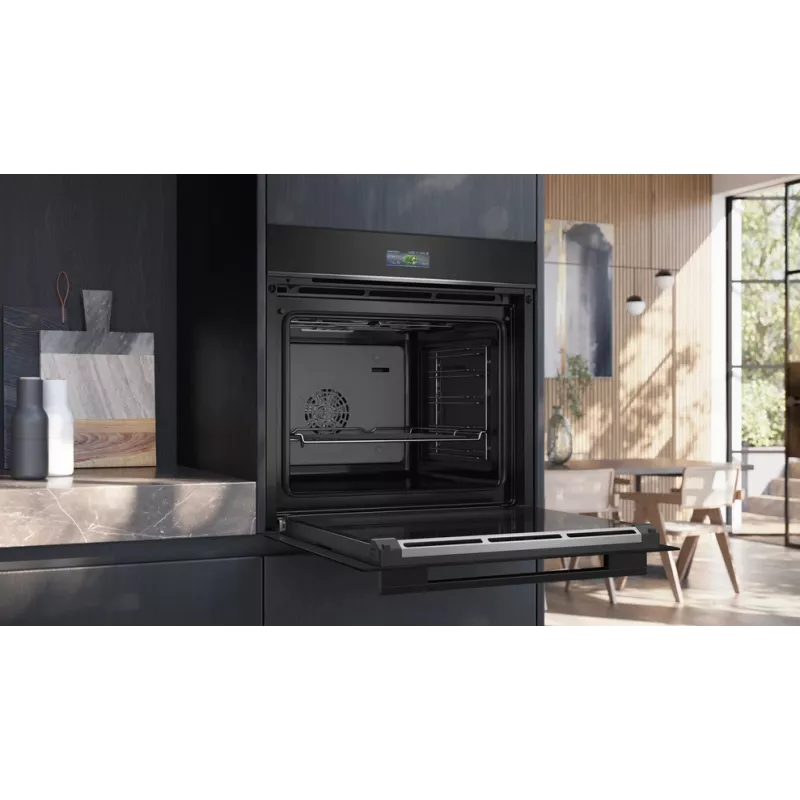 Siemens iQ700 HB734G1B1 rúra na pečenie 71 L 3600 W čierna