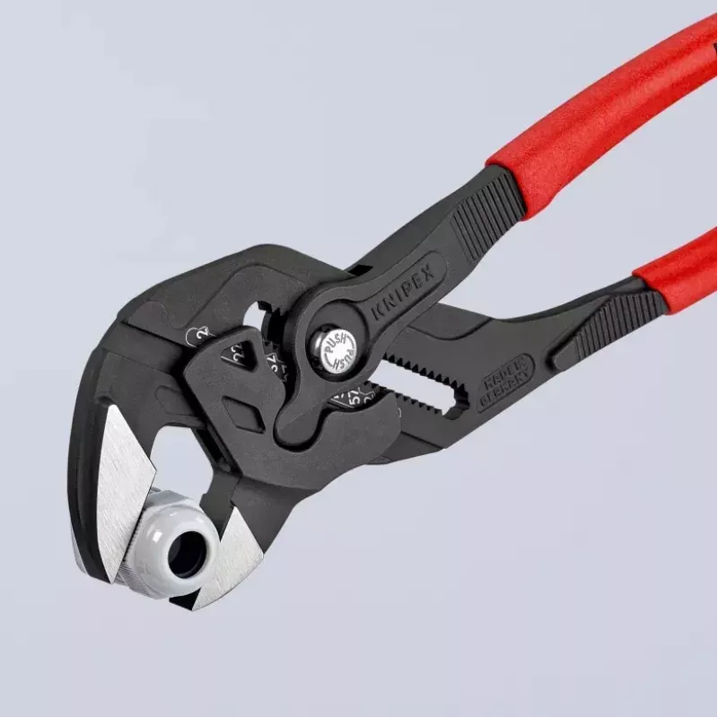 Kliešte Knipex 86 01 300 hrúbka čeľustí 9,5 mm maximálna veľkosť matice 6,8 cm