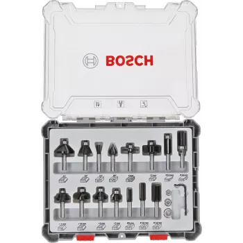 Bosch 2 607 017 471 horná fréza, frézovacia sada 15 kusov