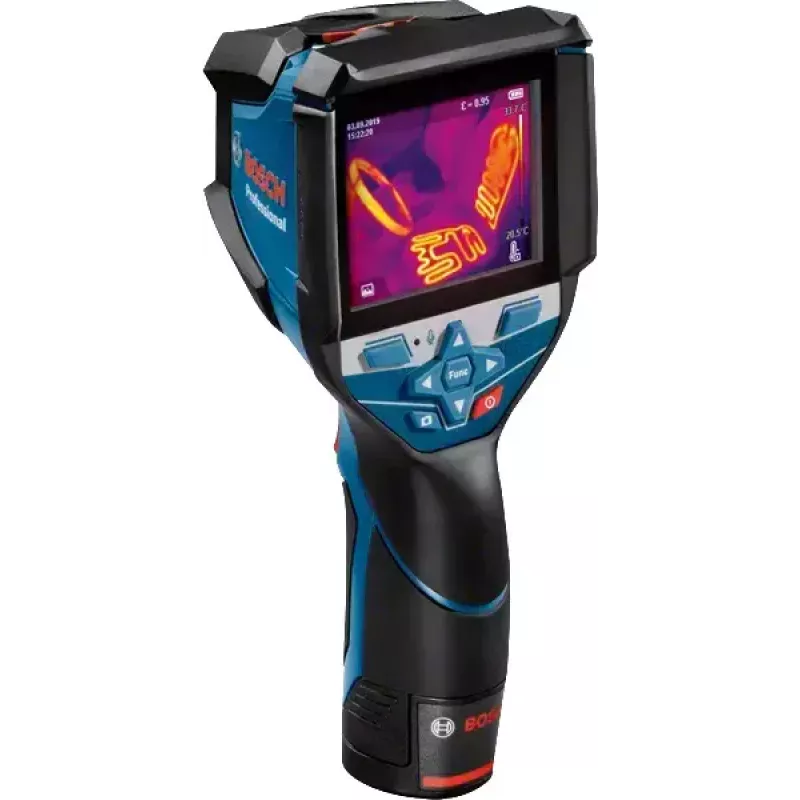 Bosch GTC 600 C ekvivalent šumu teplotný rozdiel (NETD) IR čierna, modrá 256 x 192 pixelov integrovaný displej LCD