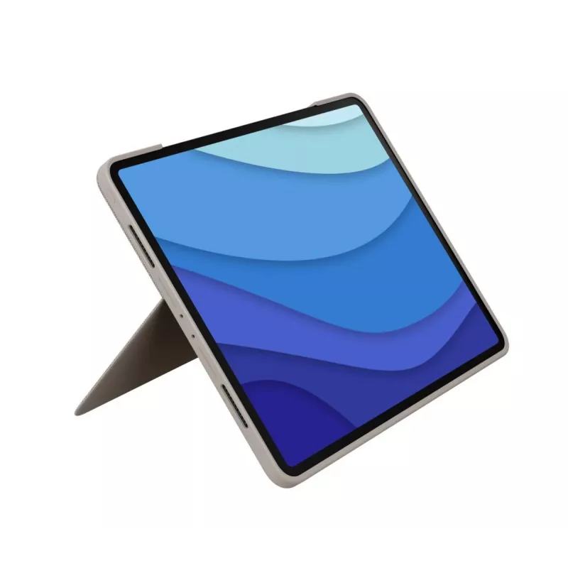 LOGITECH Combo Touch - Sand pre iPad Pro 12,9 palca (5. gen.) - US International QWERTY