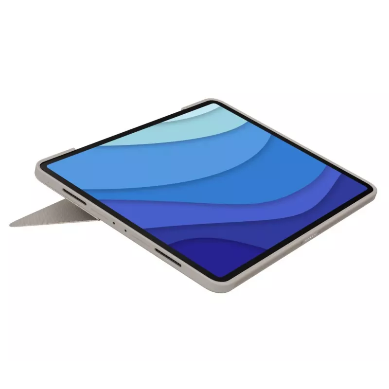 LOGITECH Combo Touch - Sand pre iPad Pro 12,9 palca (5. gen.) - US International QWERTY