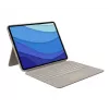 LOGITECH Combo Touch - Sand pre iPad Pro 12,9 palca (5. gen.) - US International QWERTY
