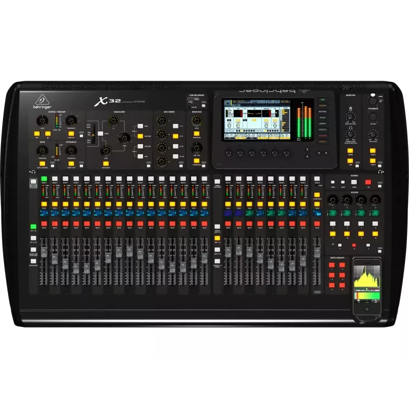 Behringer X32 Audiomixér 40 kanálov 10 - 22000 Hz Čierna