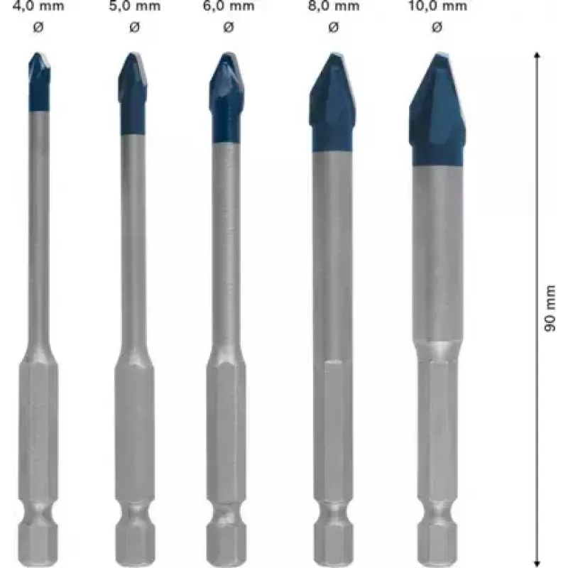 Bosch Expert 2 608 900 597 sada vrtákov 5 kusov