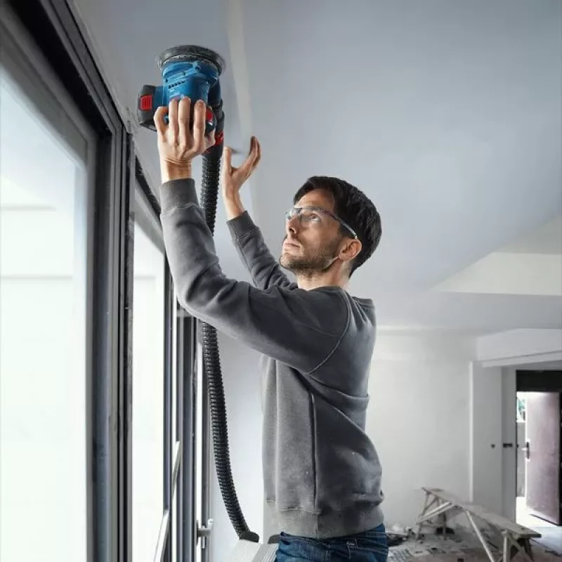 Bosch GEX 185-LI Professional excentrická brúska 10000 OPM modrá