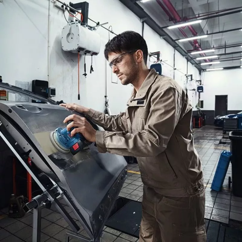 Bosch GEX 185-LI Professional excentrická brúska 10000 OPM modrá
