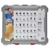 Bosch 2607017474 sada fréz, 30 kusov, stopka 6 mm