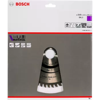 Bosch Multi-Material kotúčové pílové listy, hliník, 21 cm, Bosch, 235 g, 1 ks