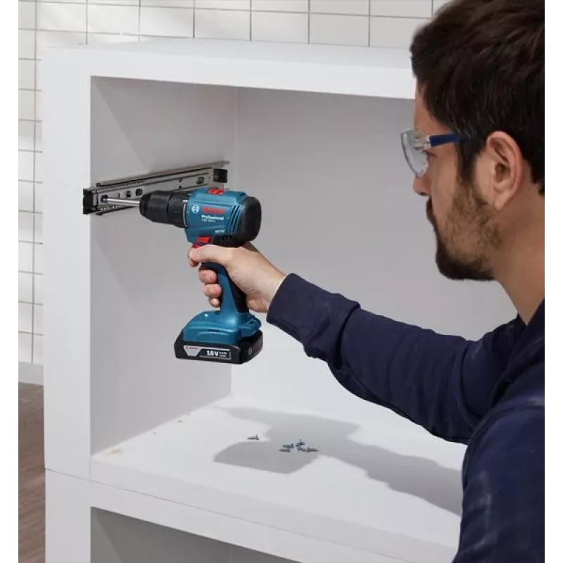 Bosch GSR 185-LI Professional 1900 RPM modrá