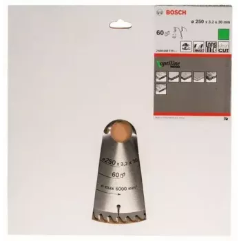 Kotúčový pílový list Bosch 2 608 640 729 25 cm vŕtanie 3 cm