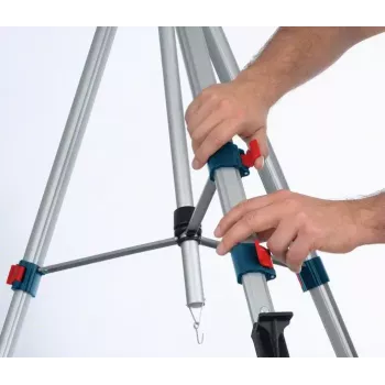 Bosch BT 250 Professional statív laserový nivelačný prístroj 3 nohy modrá, biela