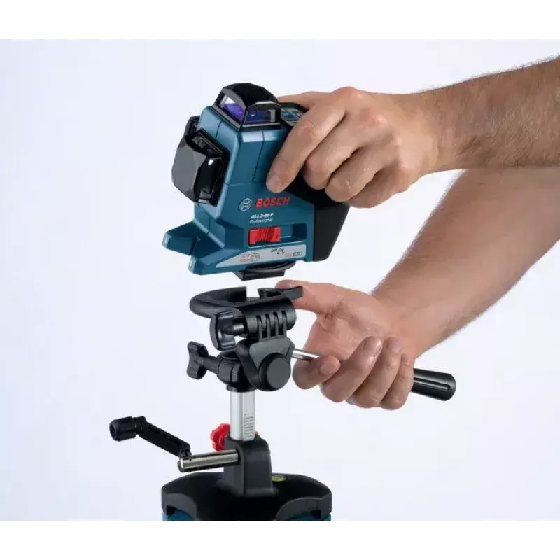 Bosch BT 250 Professional statív laserový nivelačný prístroj 3 nohy modrá, biela