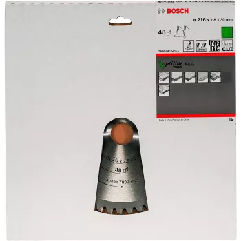 Bosch Optiline Wood kotúče píly, drevo, 30,5 cm, Bosch, 640 g, 1 ks