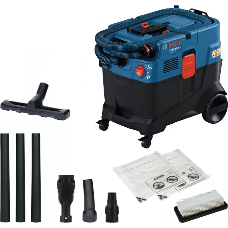 Bosch GAS 400 A Professional 40 L valcový vysávač suché&mokré 1200 W Combi