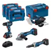 Bosch Combi-Kit 4 nástroje 18V batéria