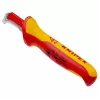 Rezací nôž Knipex 98 55 SB červený žltý pevná čepeľ