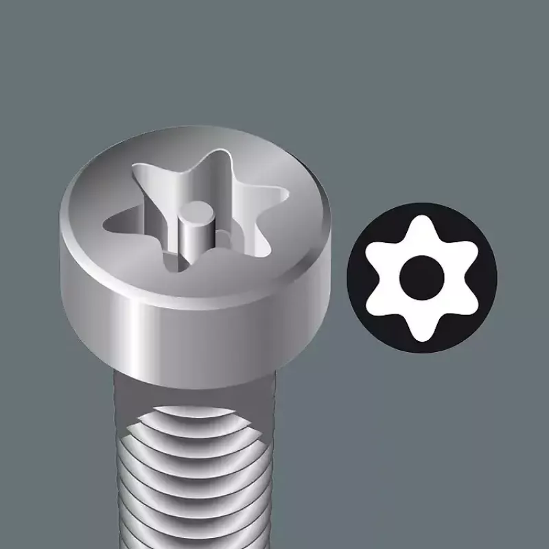 L-TORX kľúč Wera 967/9 TX BO