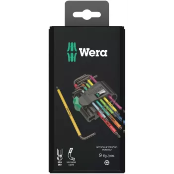 L-TORX kľúč Wera 967/9 TX BO
