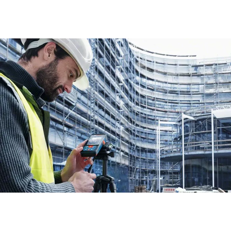 Bosch GLM 150-27 C Professional 0601072Z00 laserový merač vzdialeností, 0,08 – 150 m, ±1,5 mm, trieda lasera 2, modrý/čierny