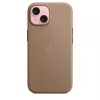 Apple FineWoven puzdro s MagSafe iPhone 15 Taupe