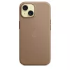 Apple FineWoven puzdro s MagSafe iPhone 15 Taupe