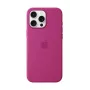 Apple silikónové puzdro s MagSafe pre iPhone 16 Pro Max fuchsia