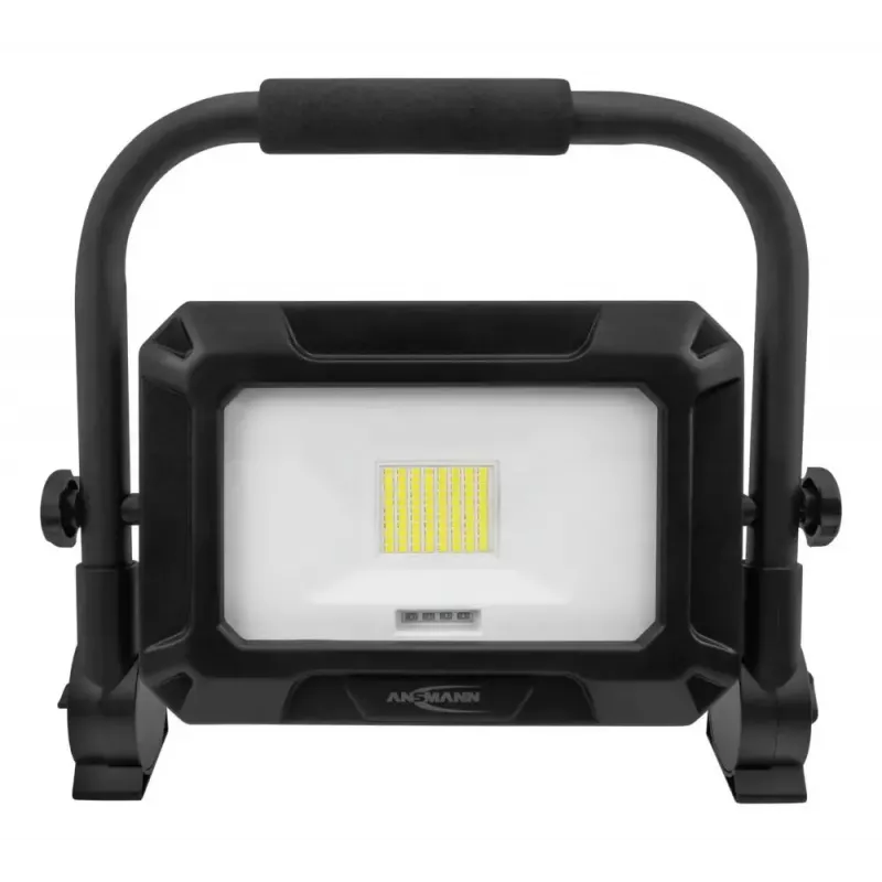 Ansmann FL50W-R nabíjateľný LED pracovný reflektor 50 W, čierny