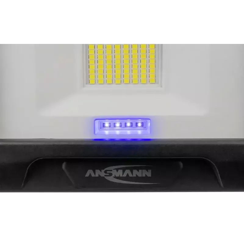 Ansmann FL50W-R nabíjateľný LED pracovný reflektor 50 W, čierny