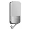 Powerbanka EcoFlow Rapid 5000 (lithium-ión 5000 mAh, PD rýchle nabíjanie, 30 W celkom, bezdrôtové, USB-C, strieborná)