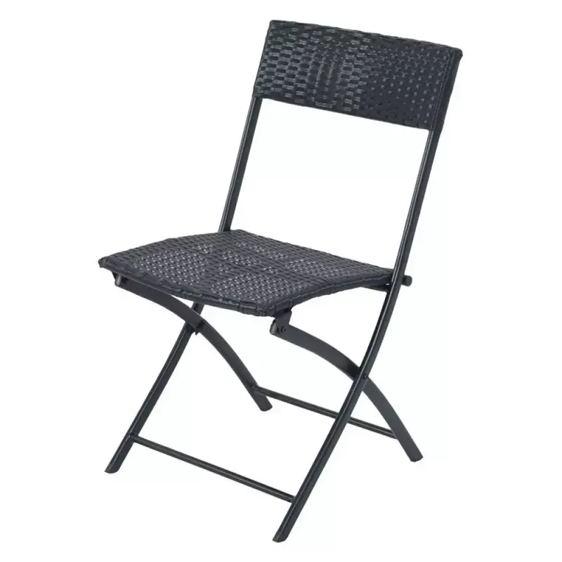 Záhradná súprava Extralink L-0201P — 2 stoličky a čierny stôl