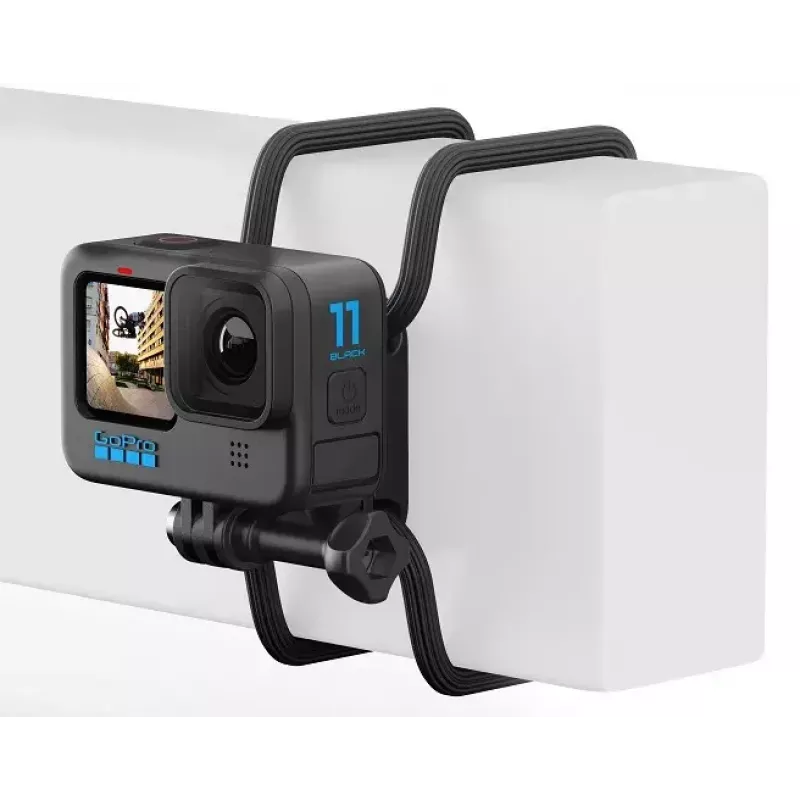Sada držiakov GoPro Flexible Grip Mount pre všetky HERO kamery, čierny plast
