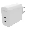 mophie príslušenstvo nástenný adaptér USB-C-PD-DUAL-67W-GAN-biely-EU (2xUSBC)