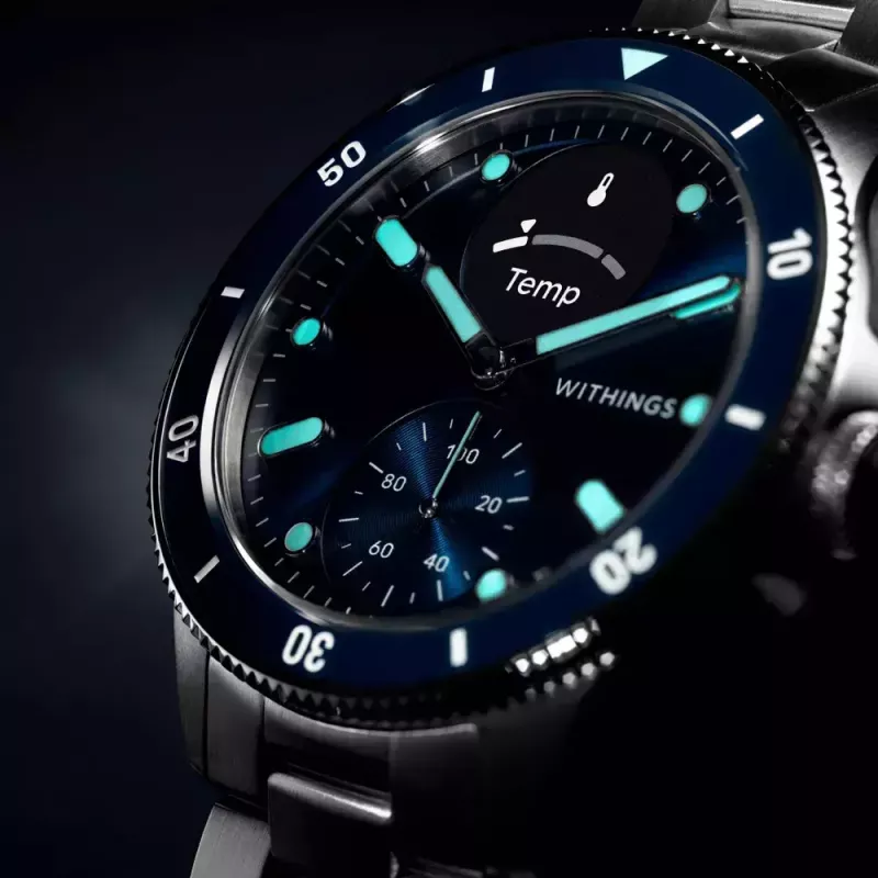 Smartwatch Withings ScanWatch Nova nerezová oceľ