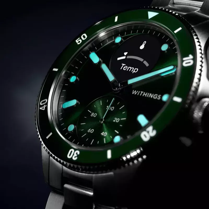 Smartwatch Withings ScanWatch Nova nerezová oceľ