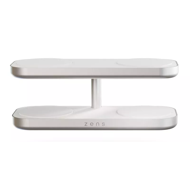 ZENS Quattro Wireless Charger Pro 4 biela