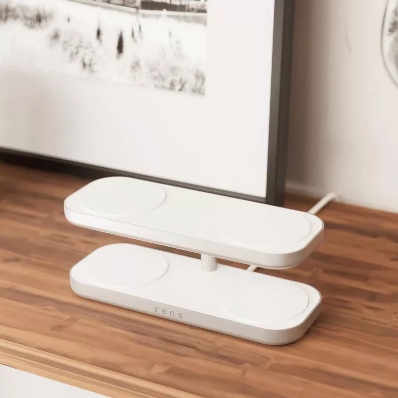 ZENS Quattro Wireless Charger Pro 4 biela