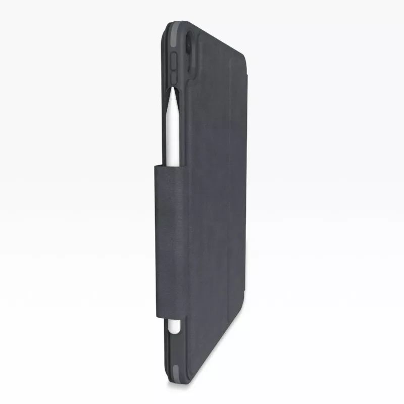 ZAGG Pro Keys bezdrôtové puzdro s klávesnicou pre iPad 10,9 (10. generácia) / iPad 11 (A16) s držiakom na Apple Pencil, britské rozloženie, čierne/sivé