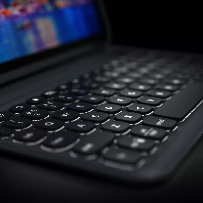 ZAGG Pro Keys bezdrôtové puzdro s klávesnicou pre iPad 10,9 (10. generácia) / iPad 11 (A16) s držiakom na Apple Pencil, britské rozloženie, čierne/sivé