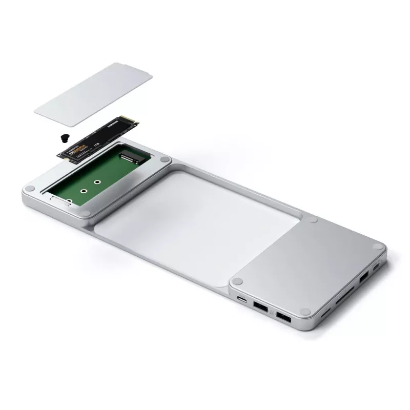 SATECHI dokovacia stanica pre notebook / replikátor portov, káblová, USB 3.2 Gen 2 / 3.1 Gen