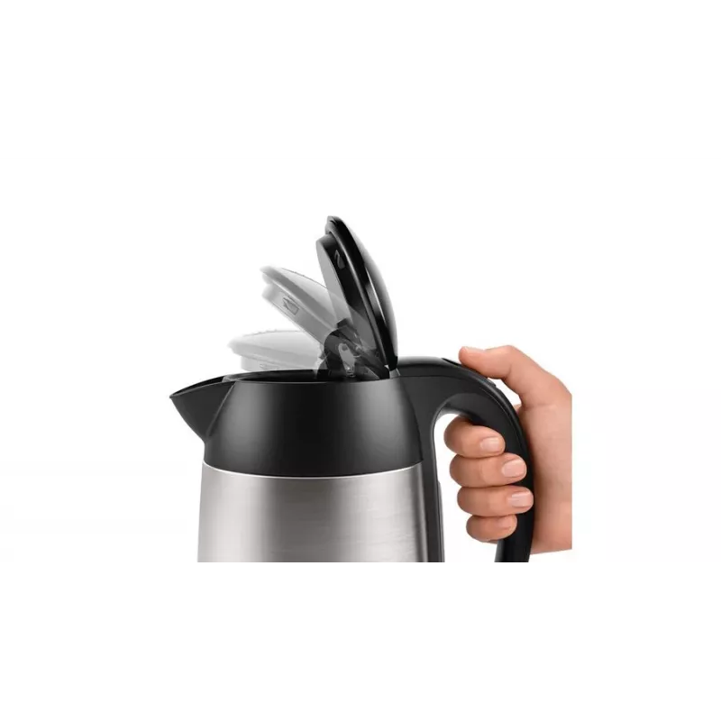 Bosch TWK3P420 kanvica 1,7 l 2400 W čierna, nerez