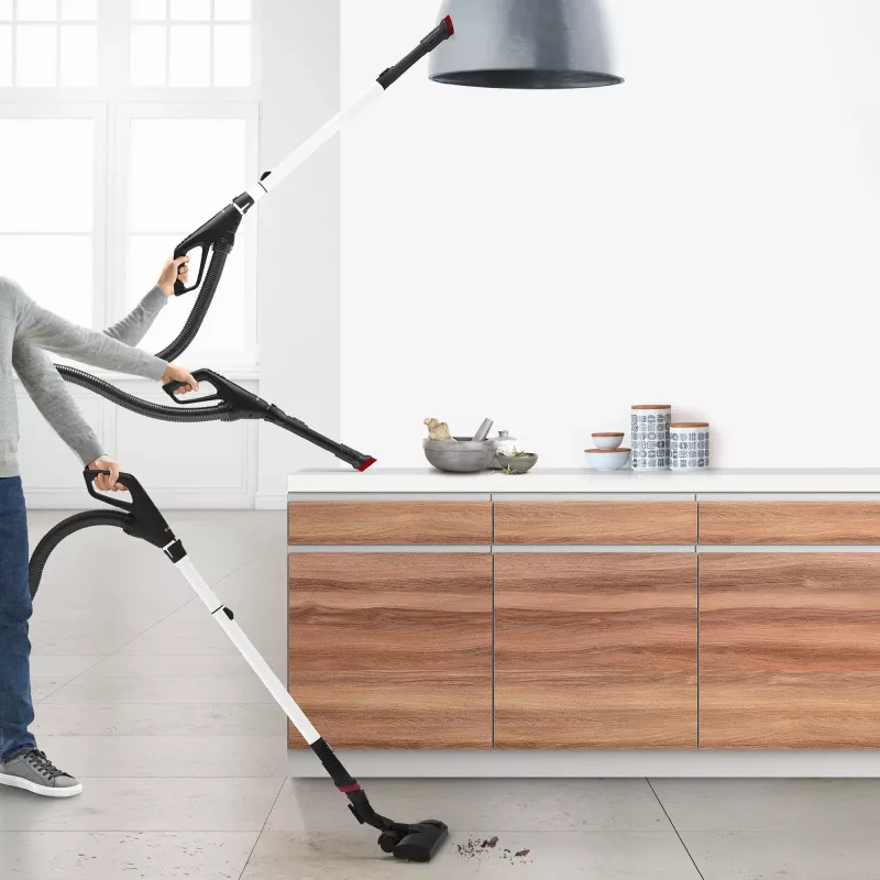 Bosch Serie 6 BGL6HYG1 ProHygienic podlahový vysávač, suchý, 600 W, prachové vrecko, 4 l, biely