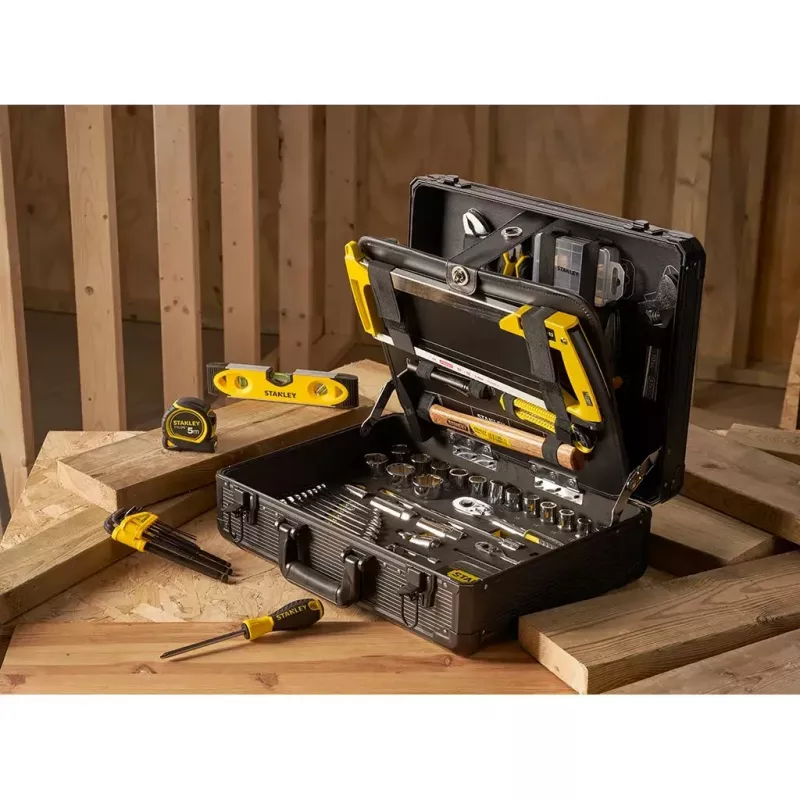 Mechanická sada náradia Stanley STMT98109-1 142 nástrojov čierna žltá