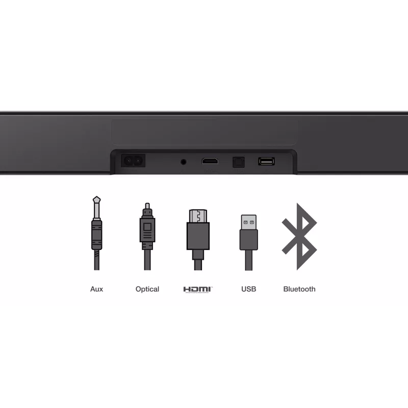 TCL S S45H Class 2.0-kanálový soundbar s Dolby Atmos, DTS Virtual:X a Bluetooth streamovaním hudby