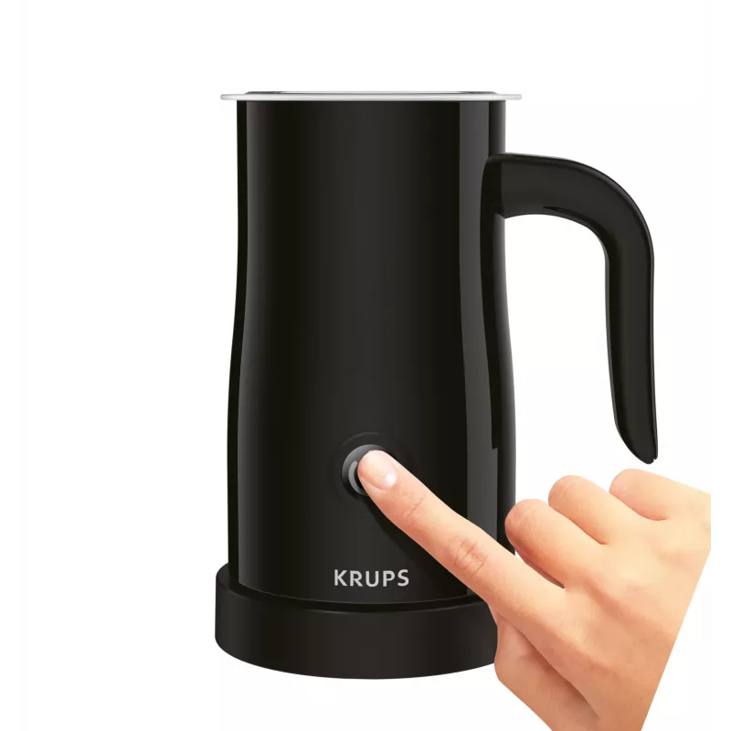 Krups XL1008 automatický šľahač/ohrievač mlieka, čierny