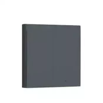 AQARA Smart Wall Switch H1 EU (s neutrálnym vodičom, dvojitá kolíska) (WS-EUK04-G), sivá – Zigbee nástenný vypínač s dvojitým relé