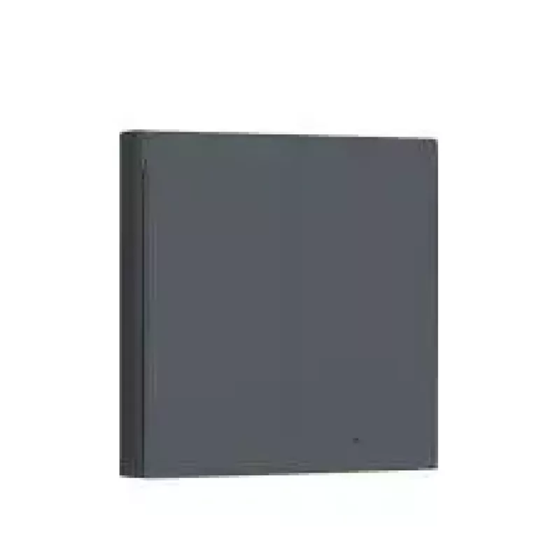 AQARA Smart Wall Switch H1 EU (s neutrálnym vodičom, dvojitá kolíska) (WS-EUK04-G), sivá – Zigbee nástenný vypínač s dvojitým relé