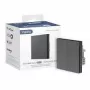 AQARA Smart Wall Switch H1 EU (s neutrálnym vodičom, dvojitá kolíska) (WS-EUK04-G), sivá – Zigbee nástenný vypínač s dvojitým relé