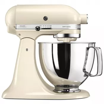 Kuchynský robot KITCHENAID 5KSM125EAC — 300 W, 4,8 l misa, 10 rýchlostí, krémová