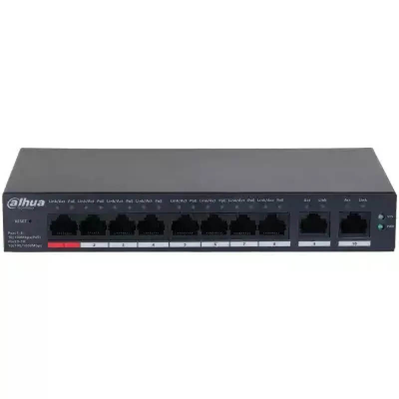Dahua DH-CS4010-8ET-110 sieťový prepínač